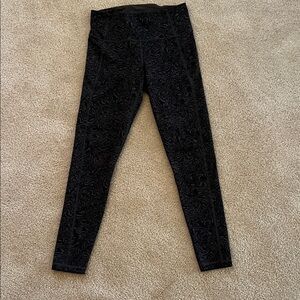 Under Armour Black Patterned Leggings